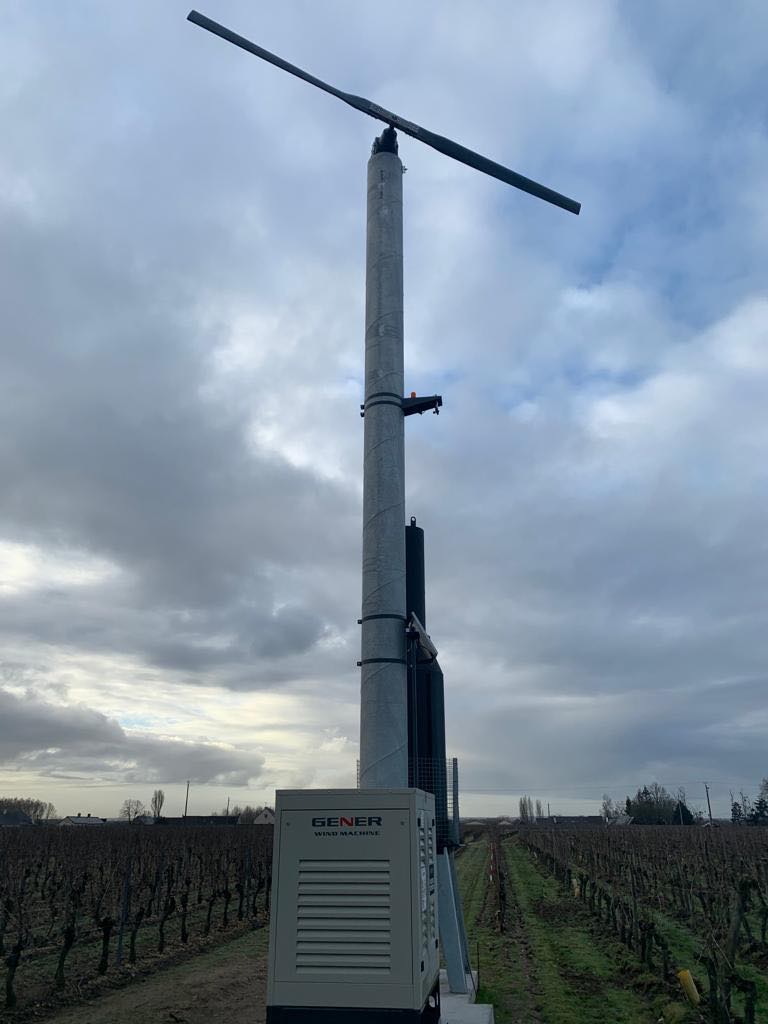 How to protect your orchards and vineyards from frosts? Protection